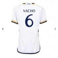 Koszulka piłkarska Real Madrid Nacho #6 Strój Domowy dla kobiety 2023-24 tanio Krótki Rękaw